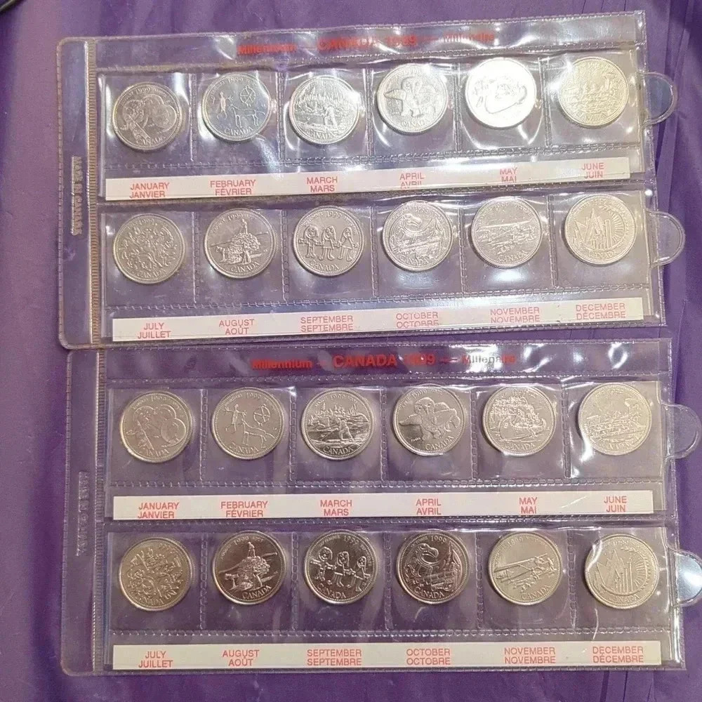 Commemorative Set of Quarters from 1999